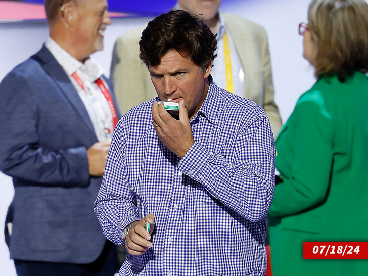 Tucker Carlson's stolen nicotine recovered by police