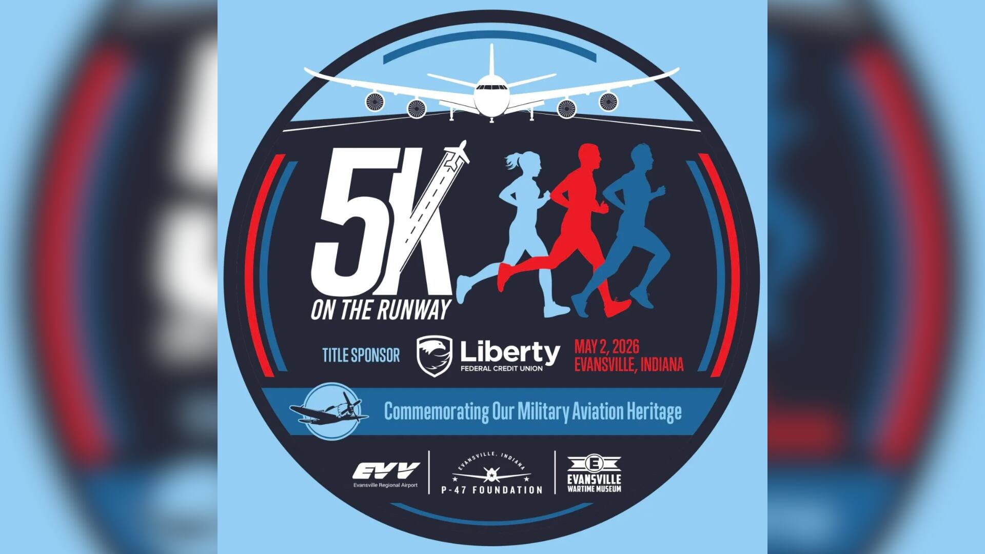 Runners, walkers take part in the '5K on the Runway' Saturday