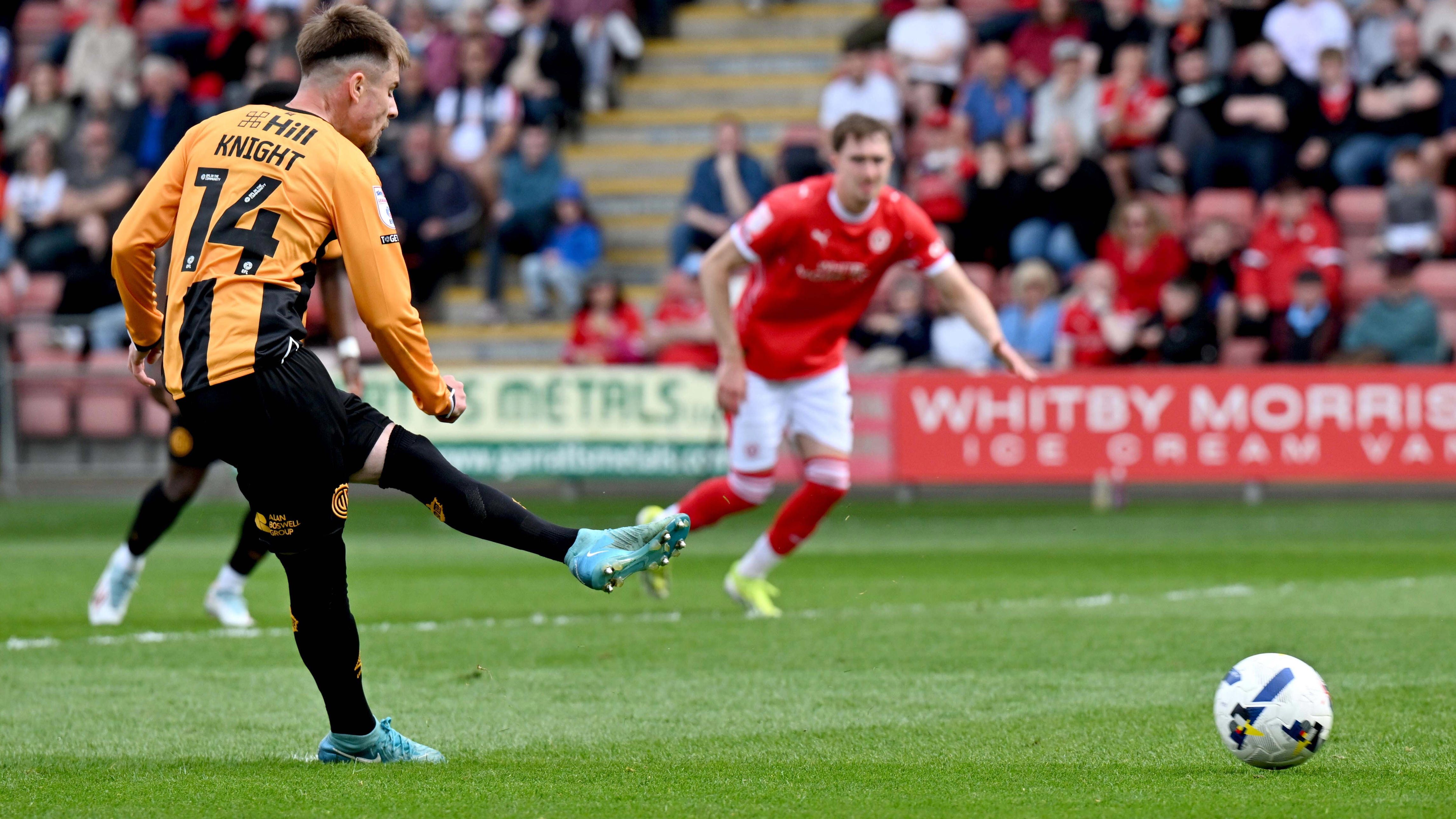 Cambridge clinch promotion after goalless draw at Crewe