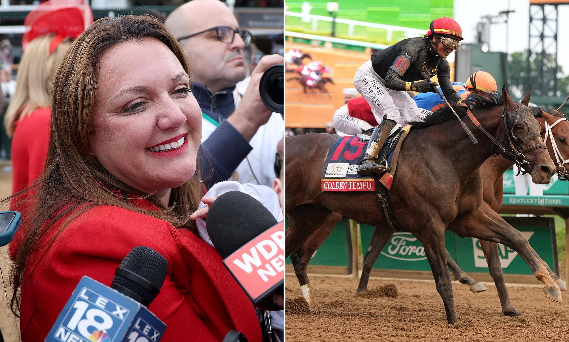 Golden Tempo wins the 152nd Kentucky Derby in thrilling finish
