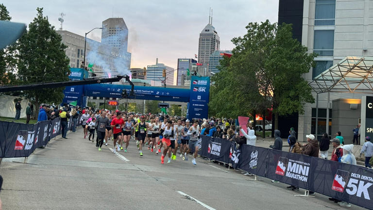 South Carolina man, New Mexico woman win 500 Festival Mini-Marathon