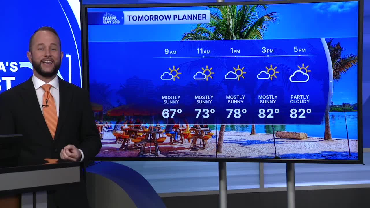 Florida's most accurate forecast with Jason for Saturday, May 2, 2026