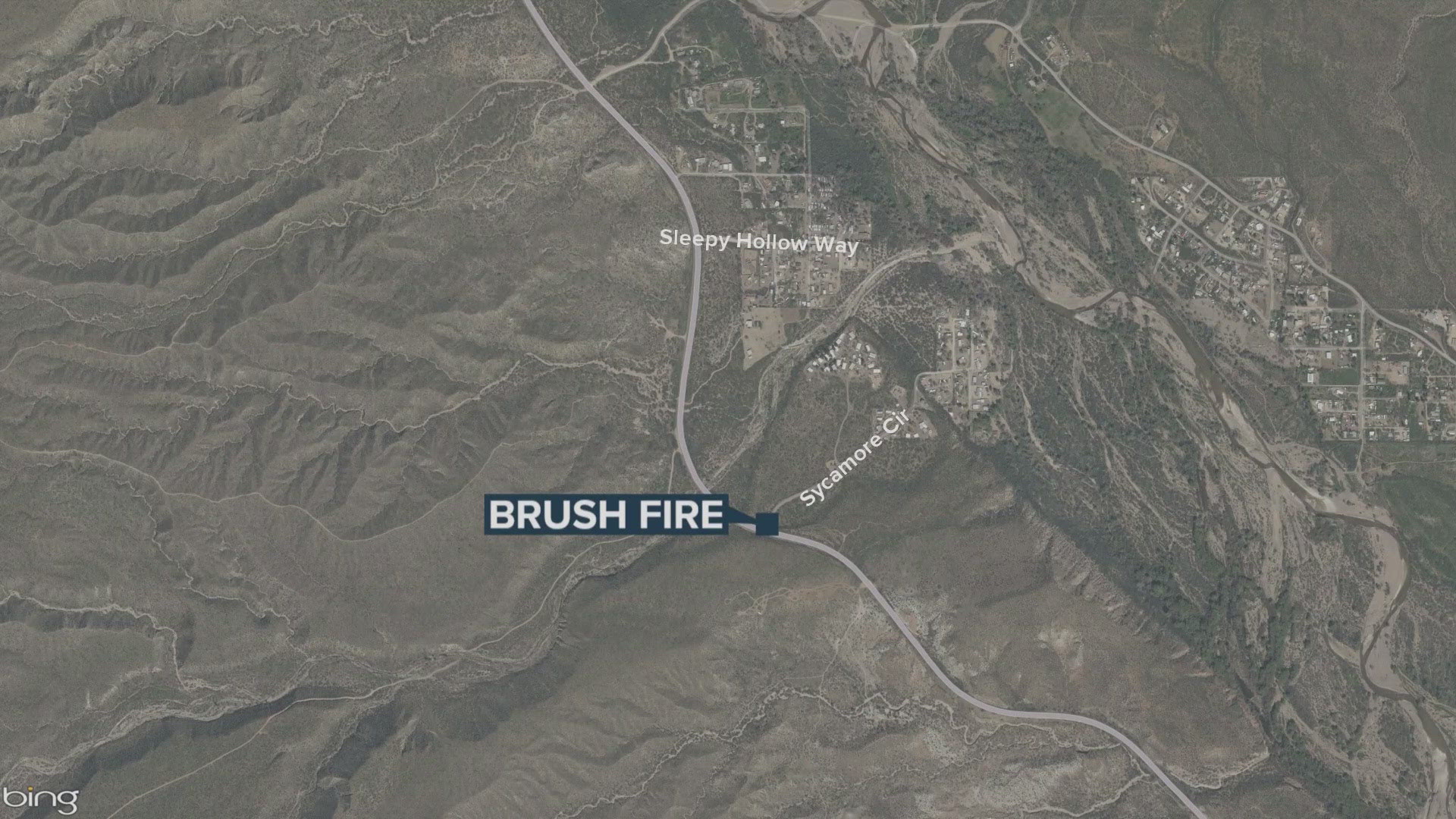 Evacuations underway for brush fire in Gila County
