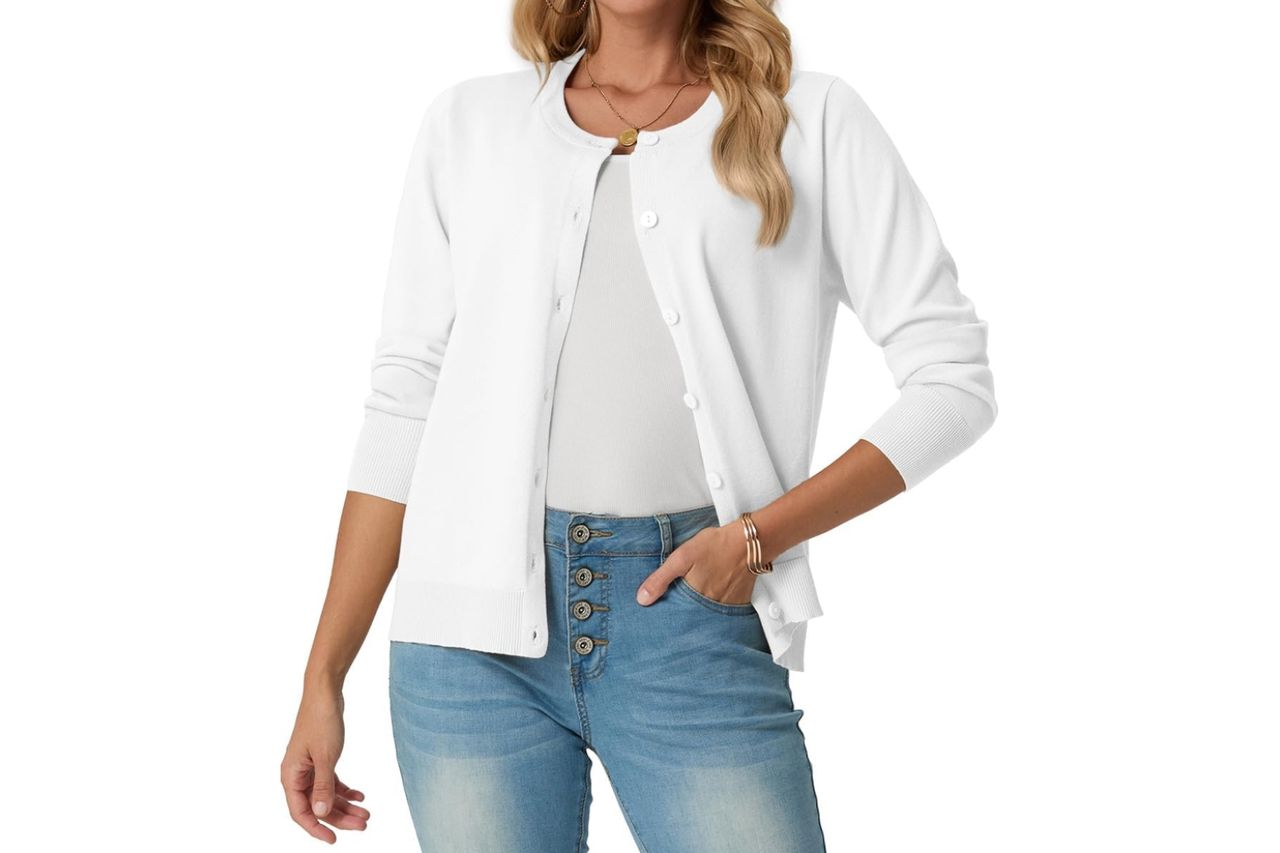 GRECERELLE Cardigan Sweaters for Women Lightweight Long Sleeve Button Up Soft Ribbed Knit Cardigans 2026 Spring Outfits