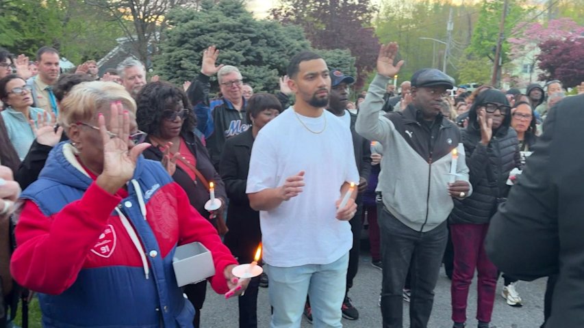 'This family meant a lot to all of us.' Greenburgh holds candlelight ...