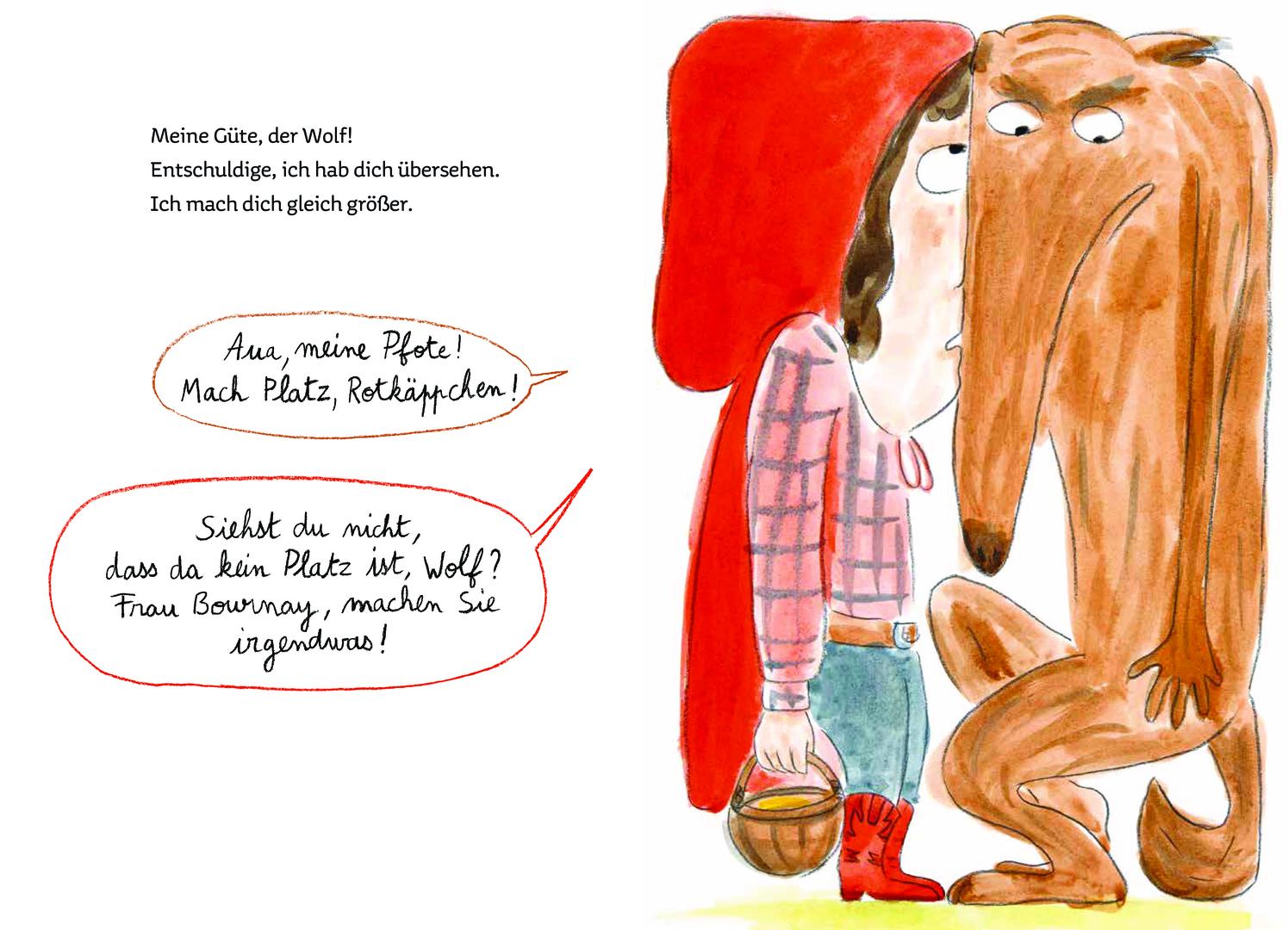 Mampf, mampf, die Großmutter