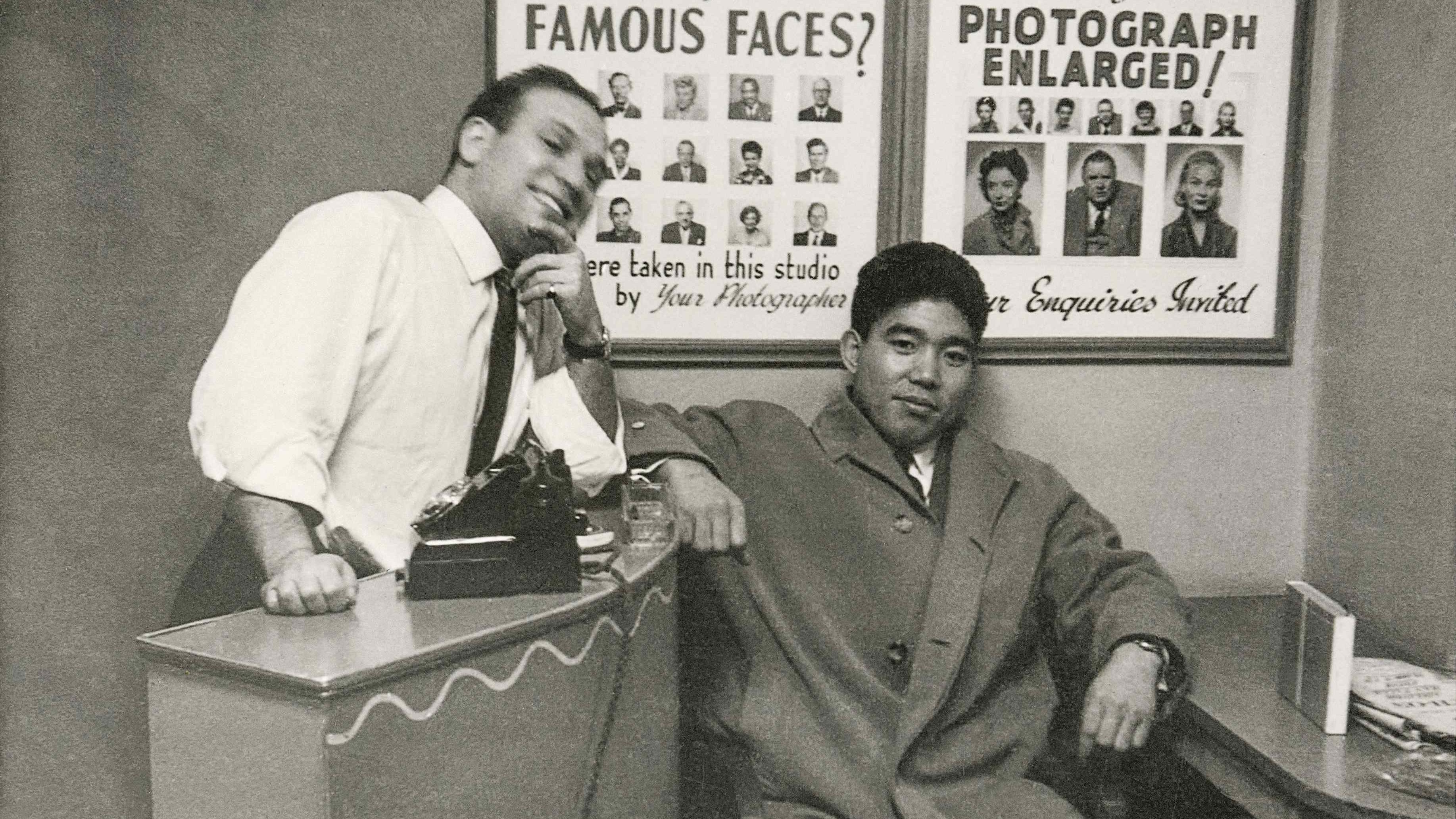 One shot, no frills and coat still on - famous faces and their passport pics