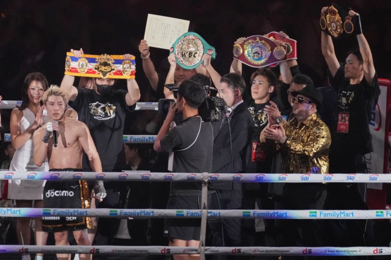Japan’s Inoue beats Nakatani to retain undisputed super bantamweight title