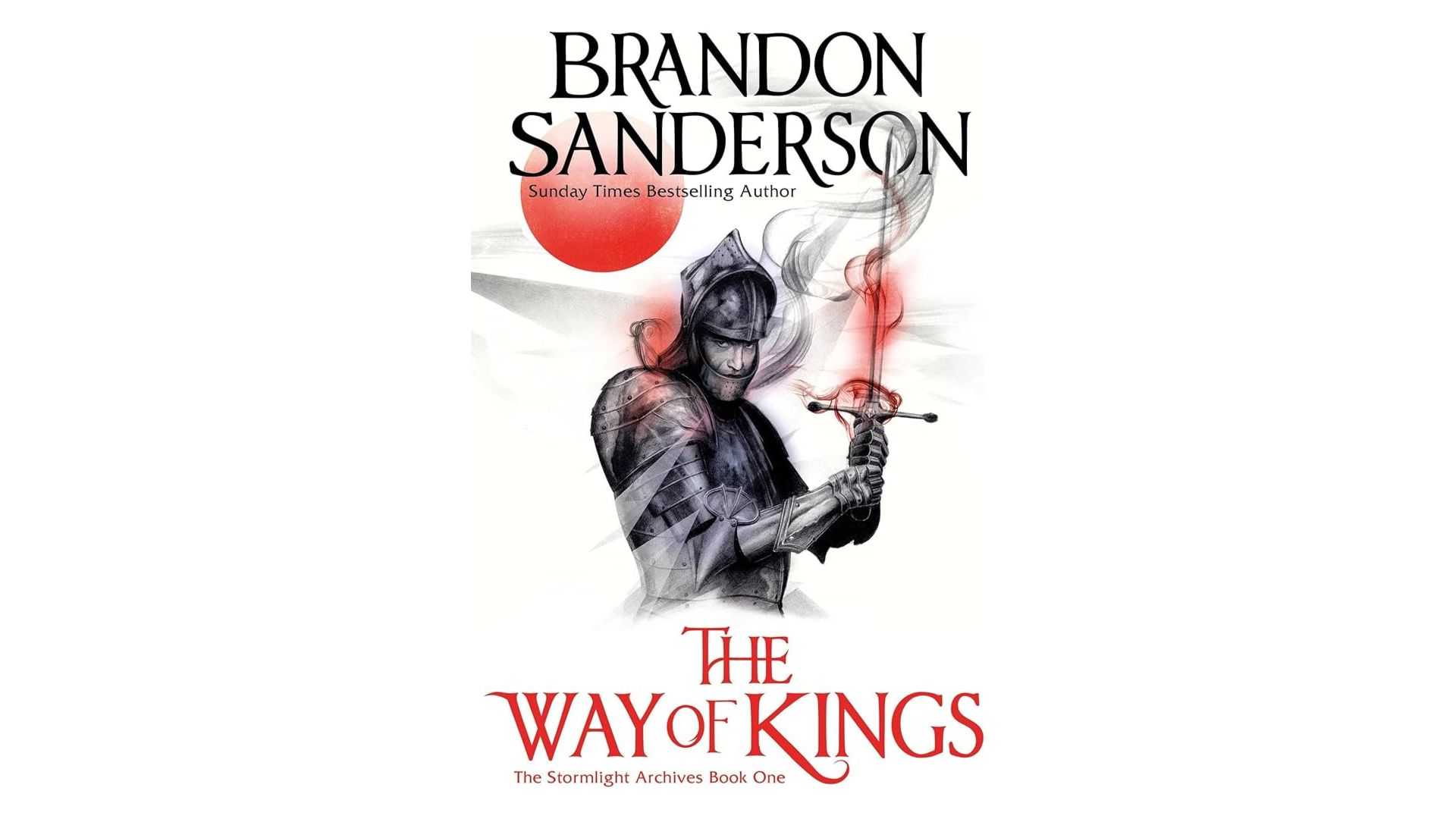 The Way of the Kings (The Stormlight Archives) by Brandon Sanderson book cover on a white background