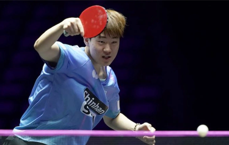 Hàn Quốc thắng sốc Trung Quốc ở Giải vô địch bóng bàn thế giới
