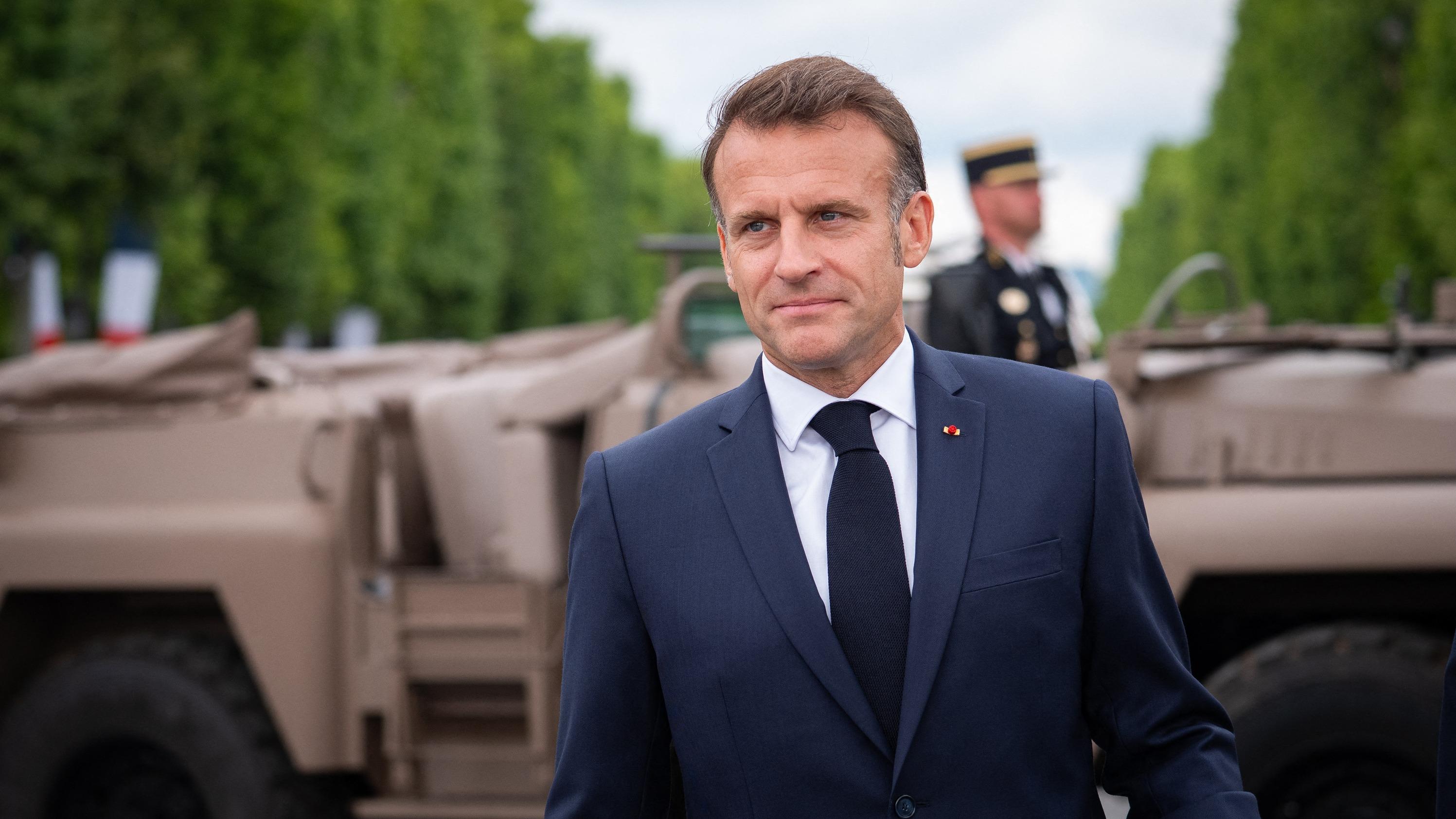 Pour son dernier défilé du 14-Juillet, Emmanuel Macron compte mettre le ...