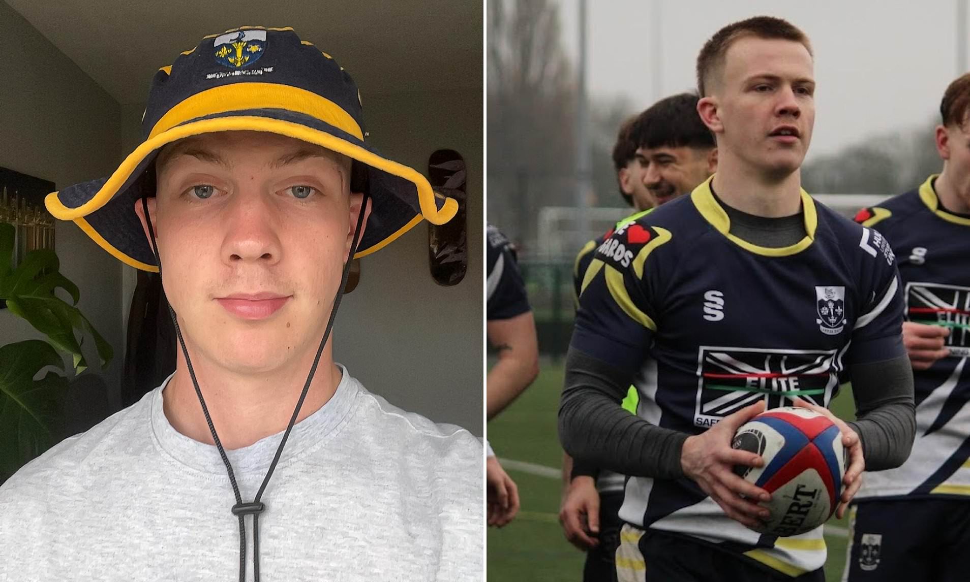 Super-fit rugby player who was diagnosed with testicular cancer at 20 ...