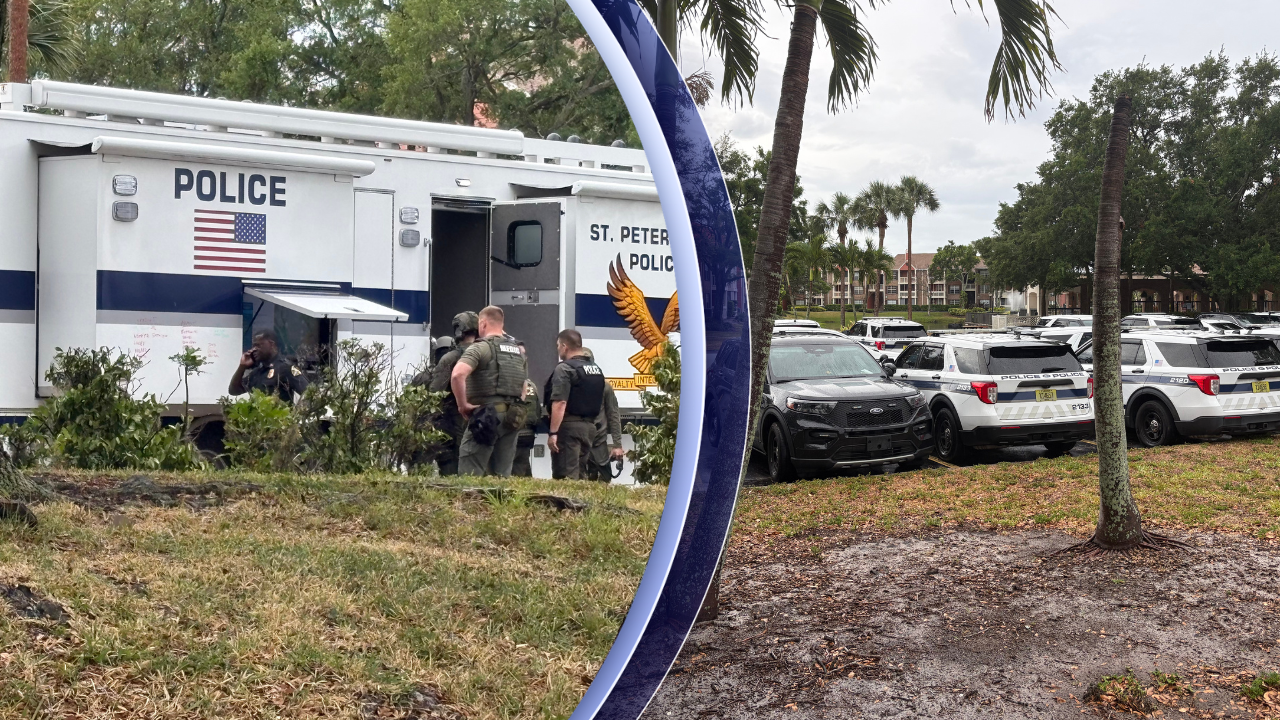 Barricaded suspect in custody after 5-hour standoff in St. Pete ...