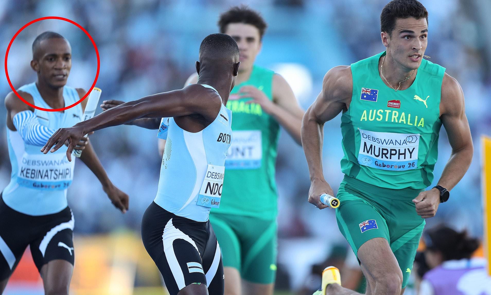 See athletics star get a savage dose of instant karma after taunting Aussies at huge race meet