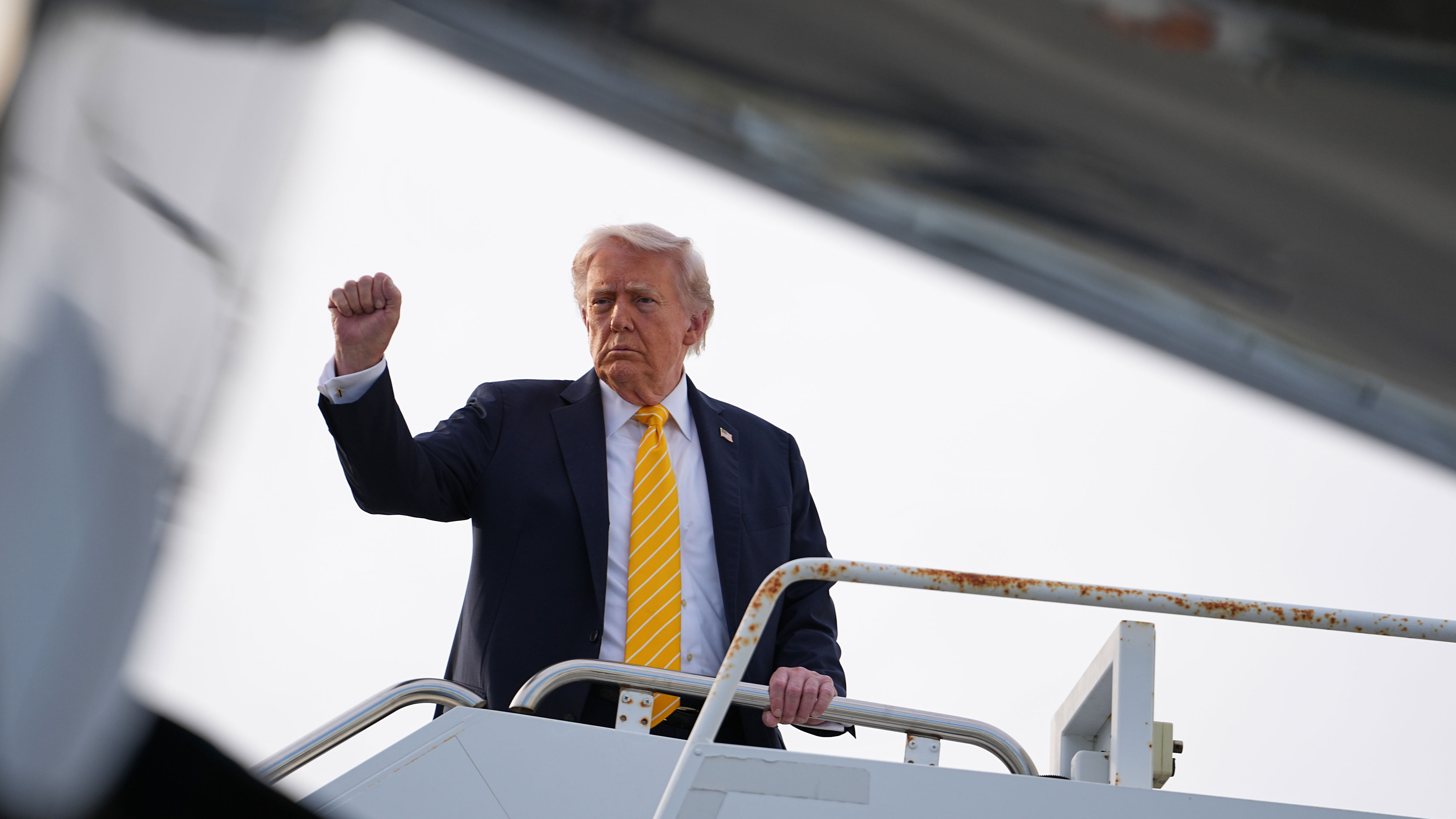 Trump reviews Iranian peace proposal, warns strikes could resume