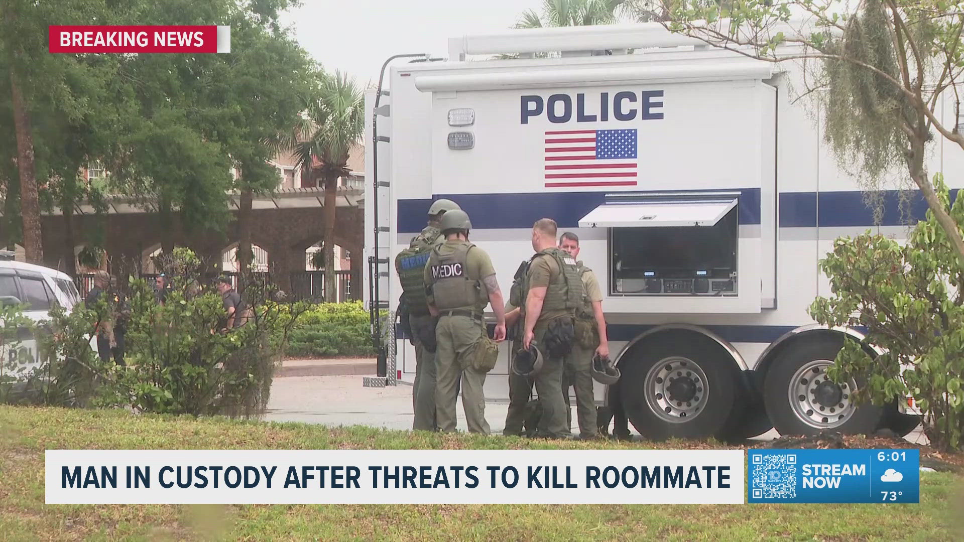 Man taken into custody after hours-long standoff at St. Pete ...
