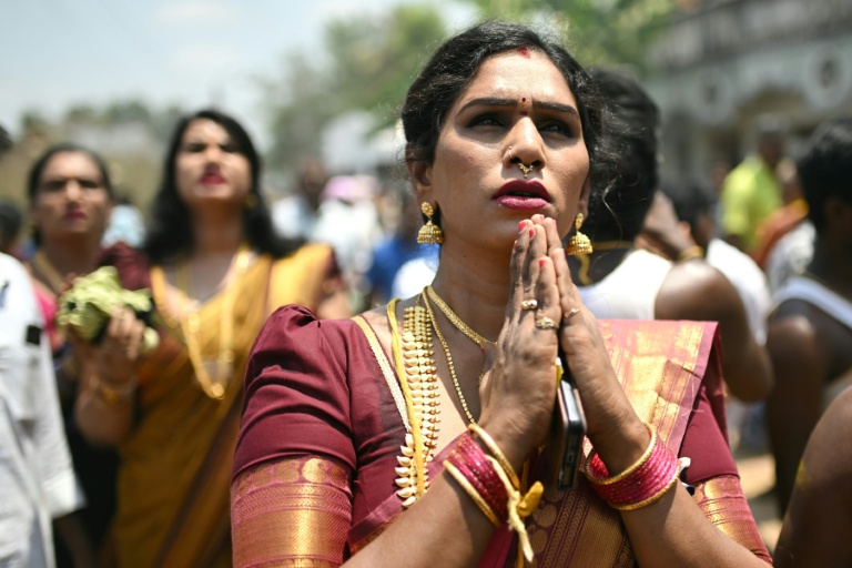 Fleeting freedom at festival for India's transgender community