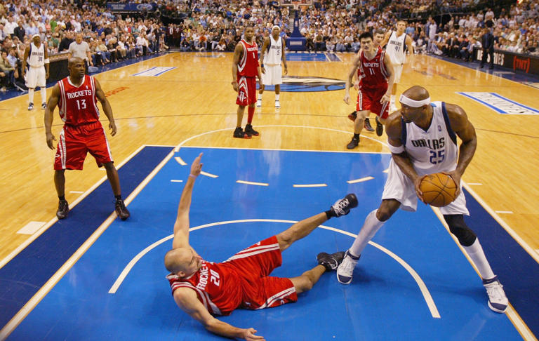 Houston Rockets jersey history No. 20 - Jon Barry (2004-06)