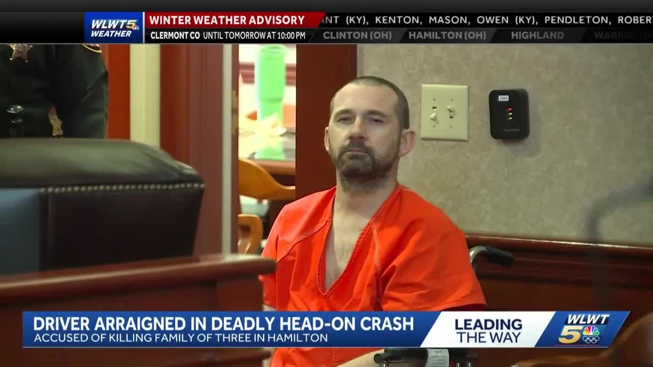 Driver pleads not guilty in Hamilton crash that killed family of three