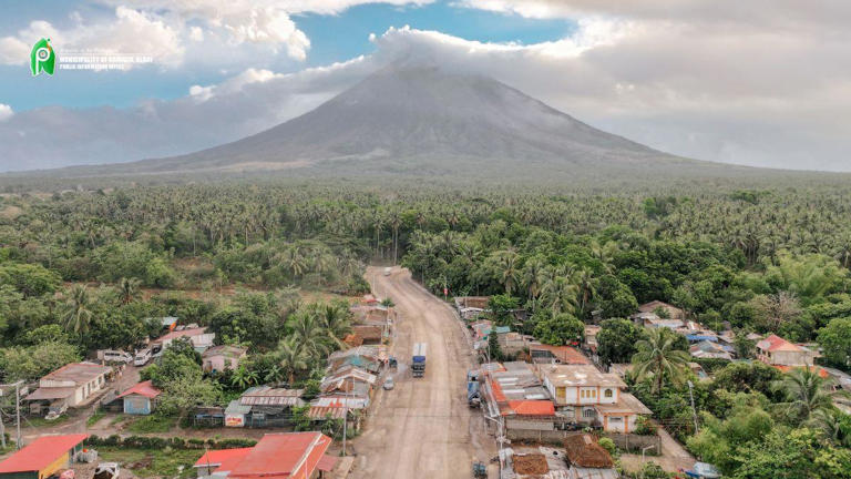 PhilSA: Mayon ashfall covers area half of the size of QC