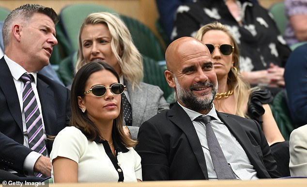 Pep Guardiola's model daughter by Man City's side in Premier League ...