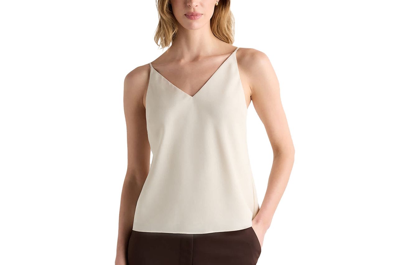 matte v neck cami