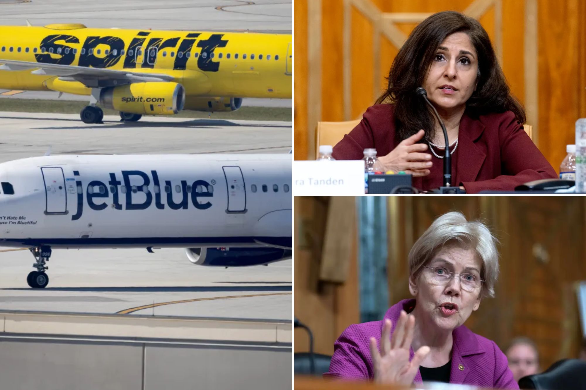 Former top Biden official all but admits admin killed Spirit Airlines ...