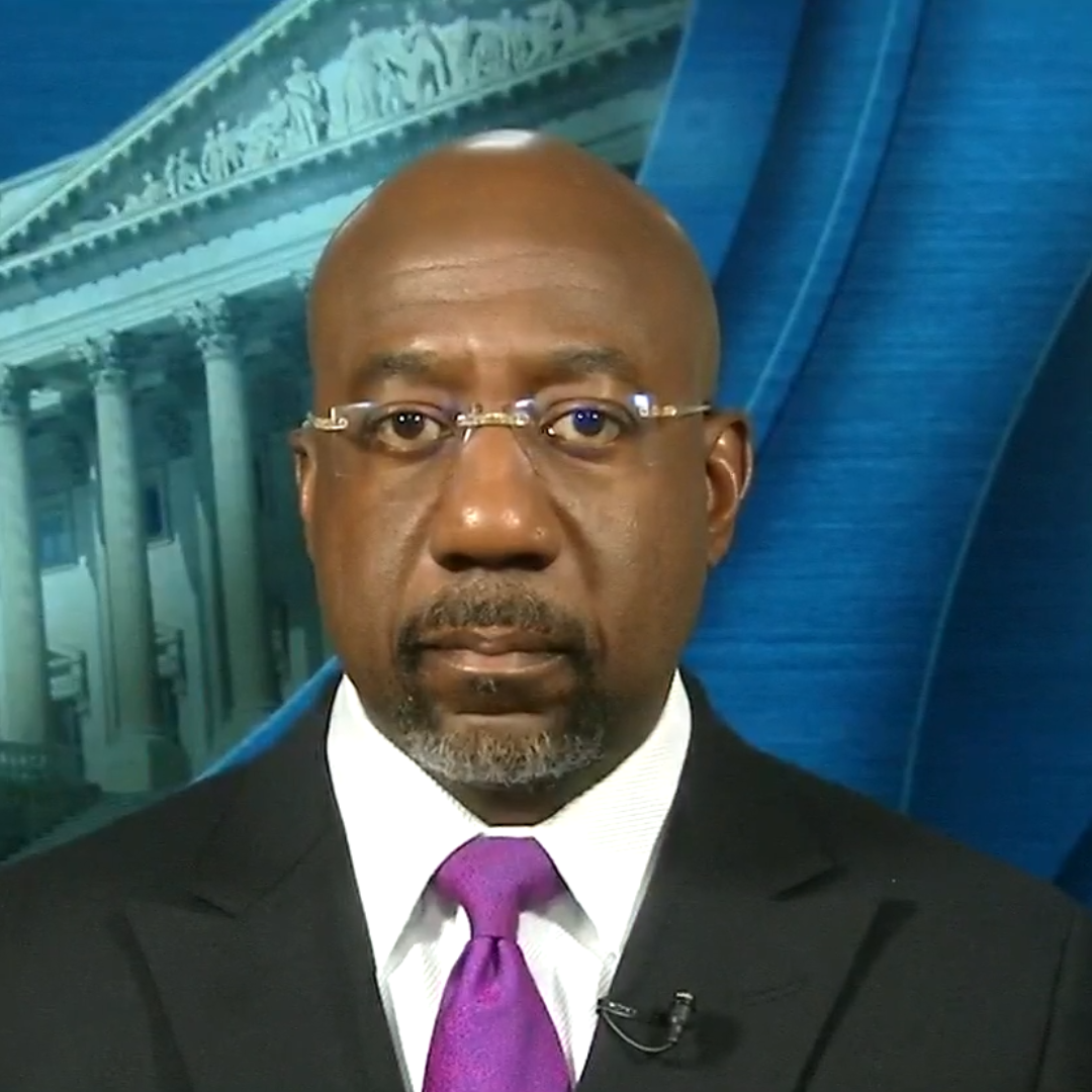 Sen. Raphael Warnock on "Face the Nation with Margaret Brennan," May 3, 2026.