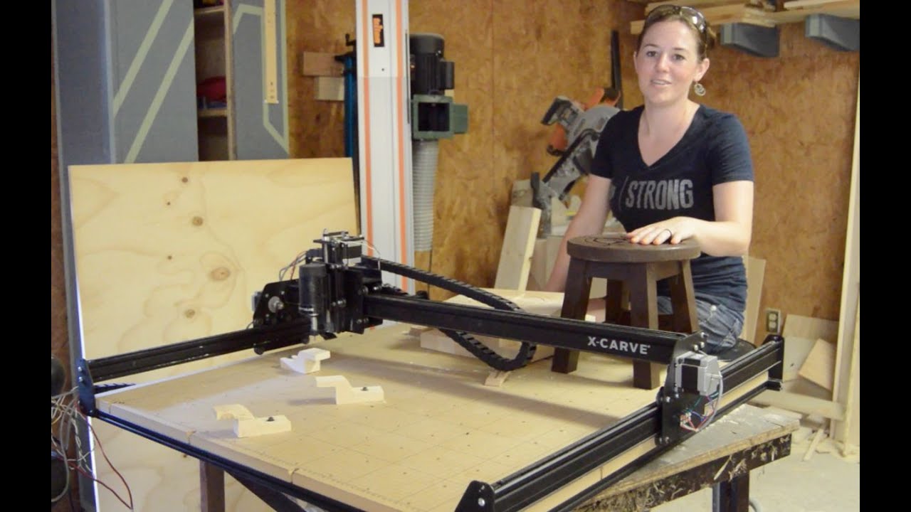 Unlock massive woodworking potential with the X-Carve CNC machine