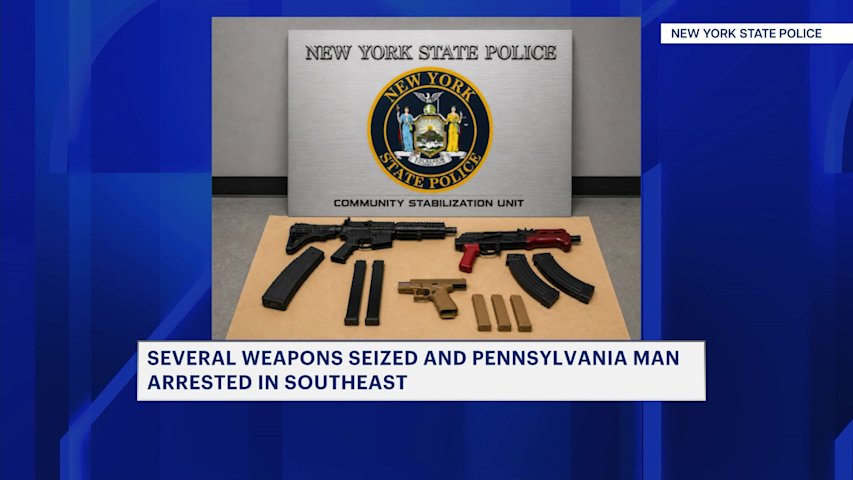 Numerous weapons seized by State Police after Putnam County traffic stop