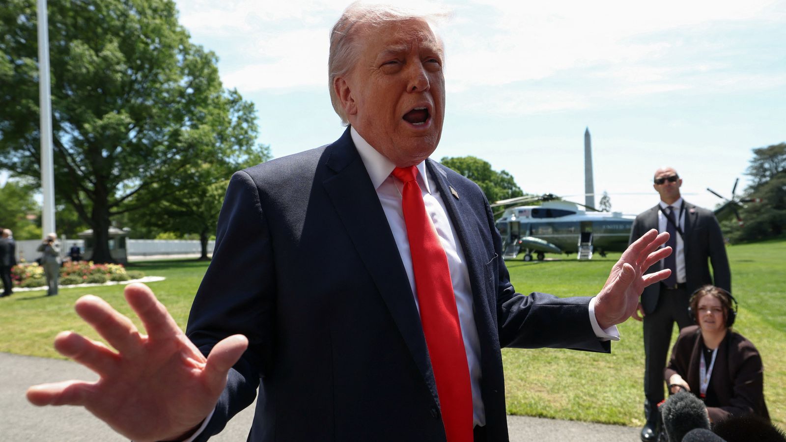 US could restart Iran strikes 'if they misbehave', warns Trump