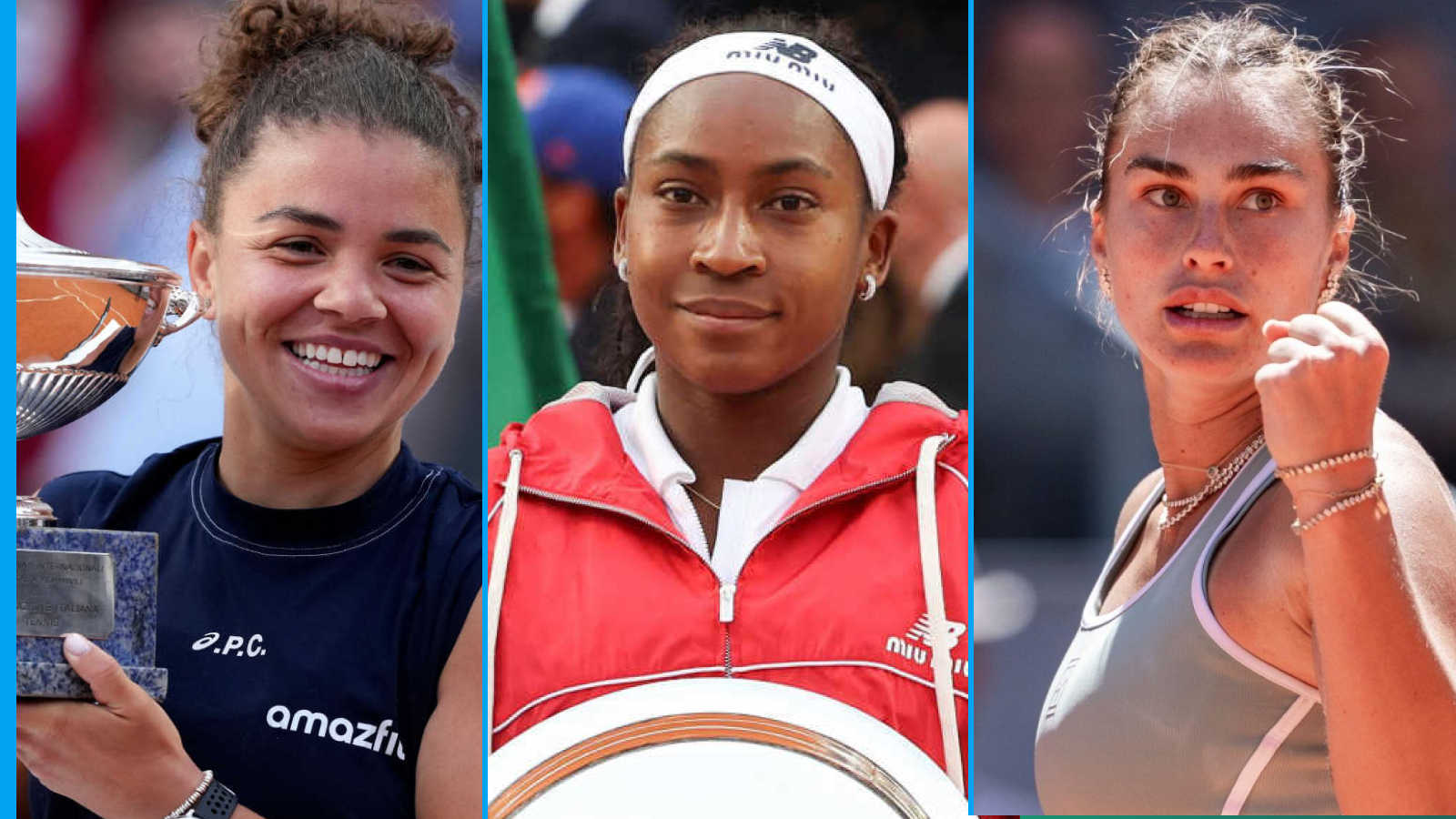 Abierto de Italia de la WTA: Puntos defendidos por Sabalenka, Gauff, Swiatek, Paolini, Raducanu, Eala