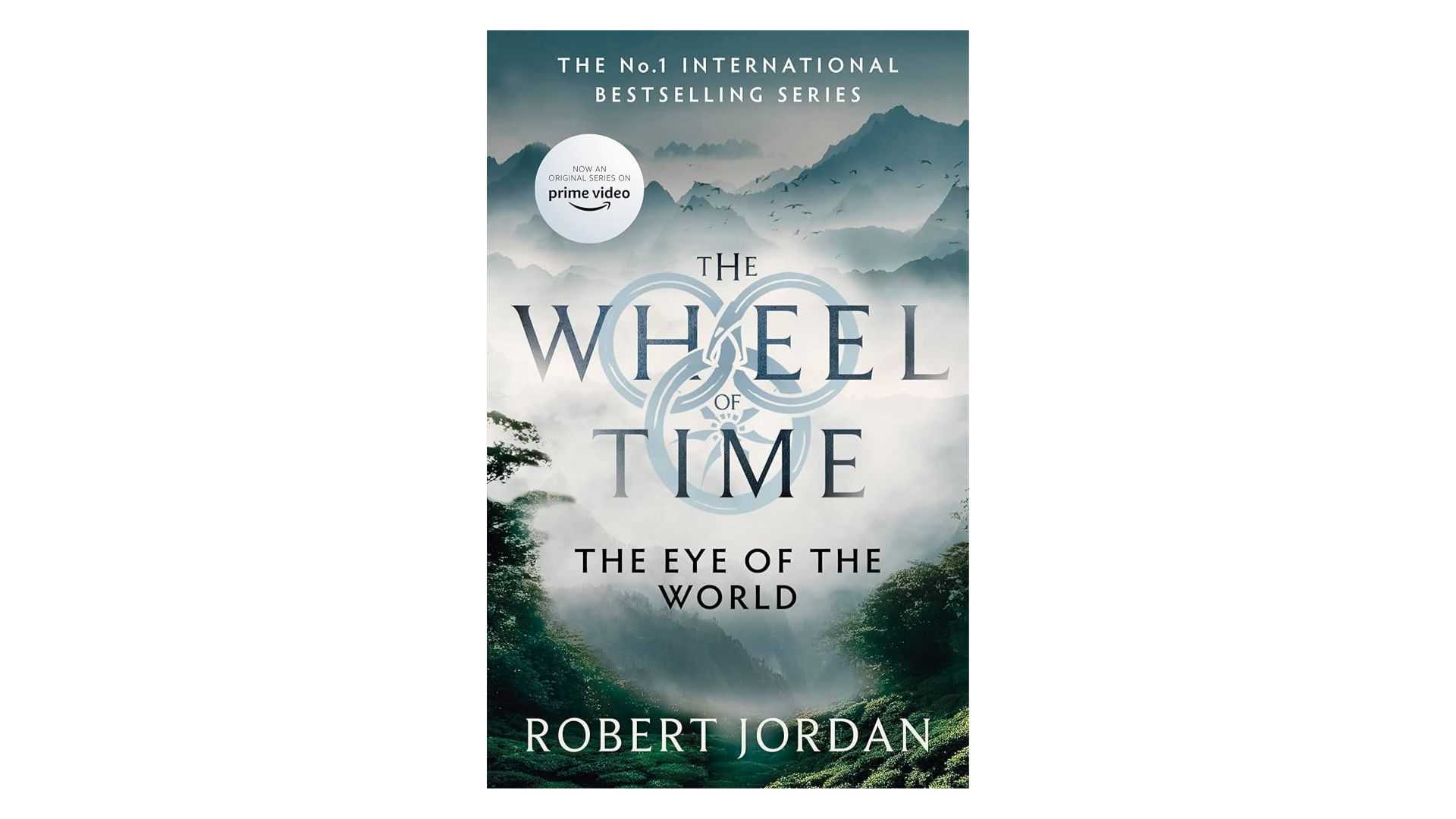 The Eye of the World (The Wheel of Time) by Robert Jordan book cover on a white background