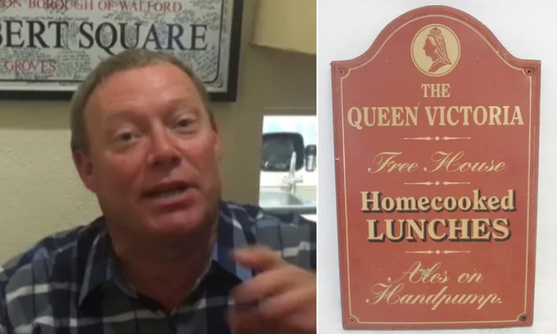 Ex-EastEnders star Ricky Groves sells Queen Vic sign and Strictly dance ...