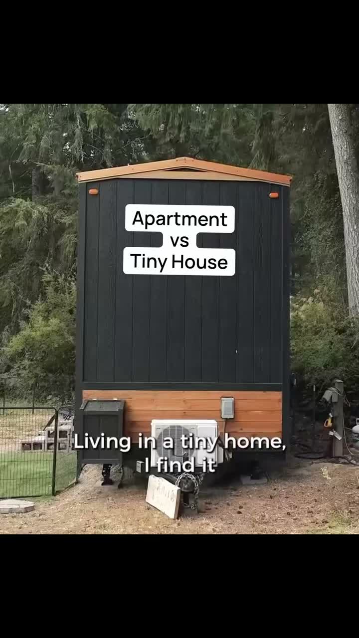 What would you choose, tiny house living or apartment life? 🏡🏢