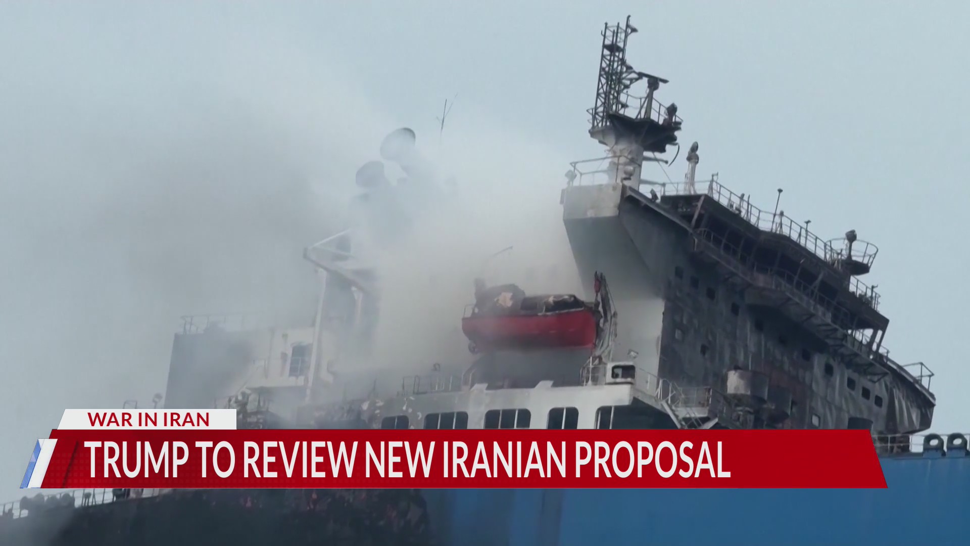 Trump to review new Iranian proposal to end the war