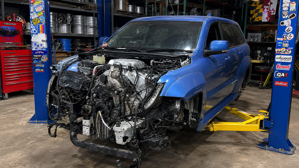 Can this totaled Trackhawk be saved?