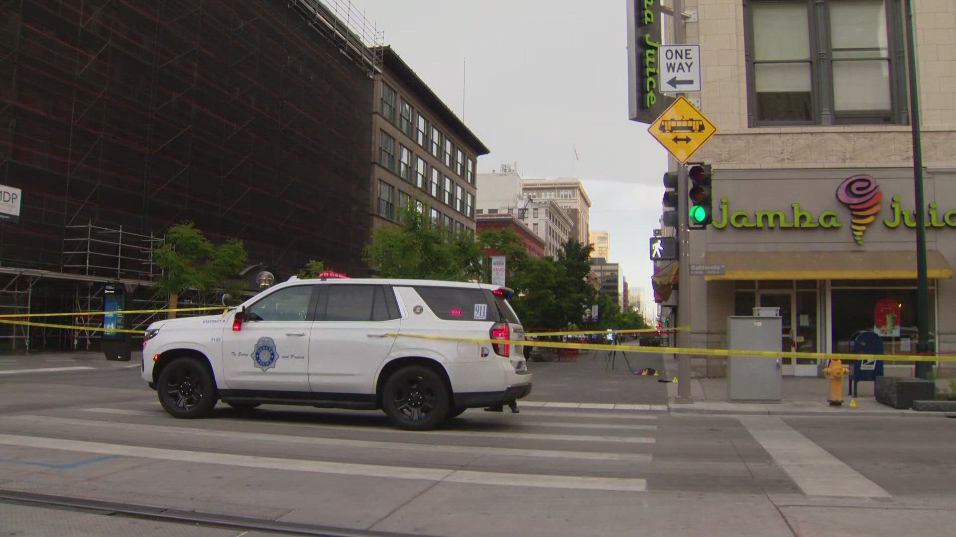 Officers shoot person suspected in shooting in downtown Denver