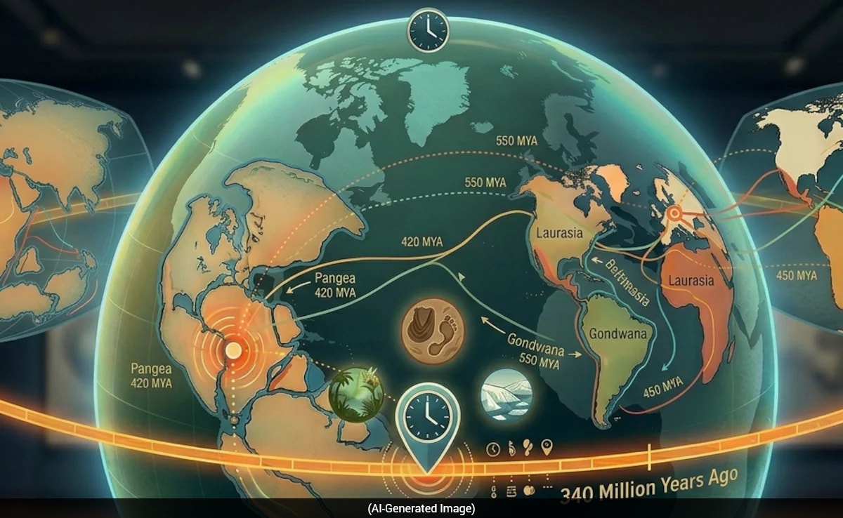 Where was your house 320 million years ago? New map tracks our ...