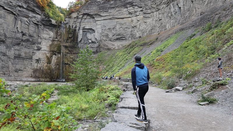 Journey back in time at this tumbling New York waterfall tucked inside ...