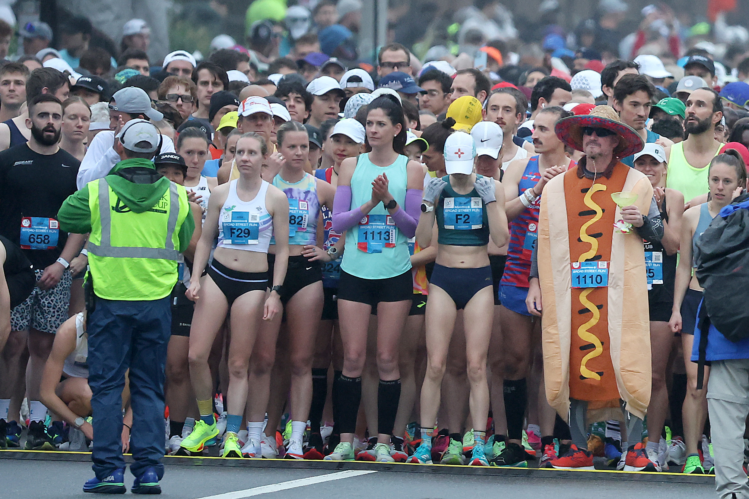 The first Broad Street Run had cigarettes at the start and a bandit ...