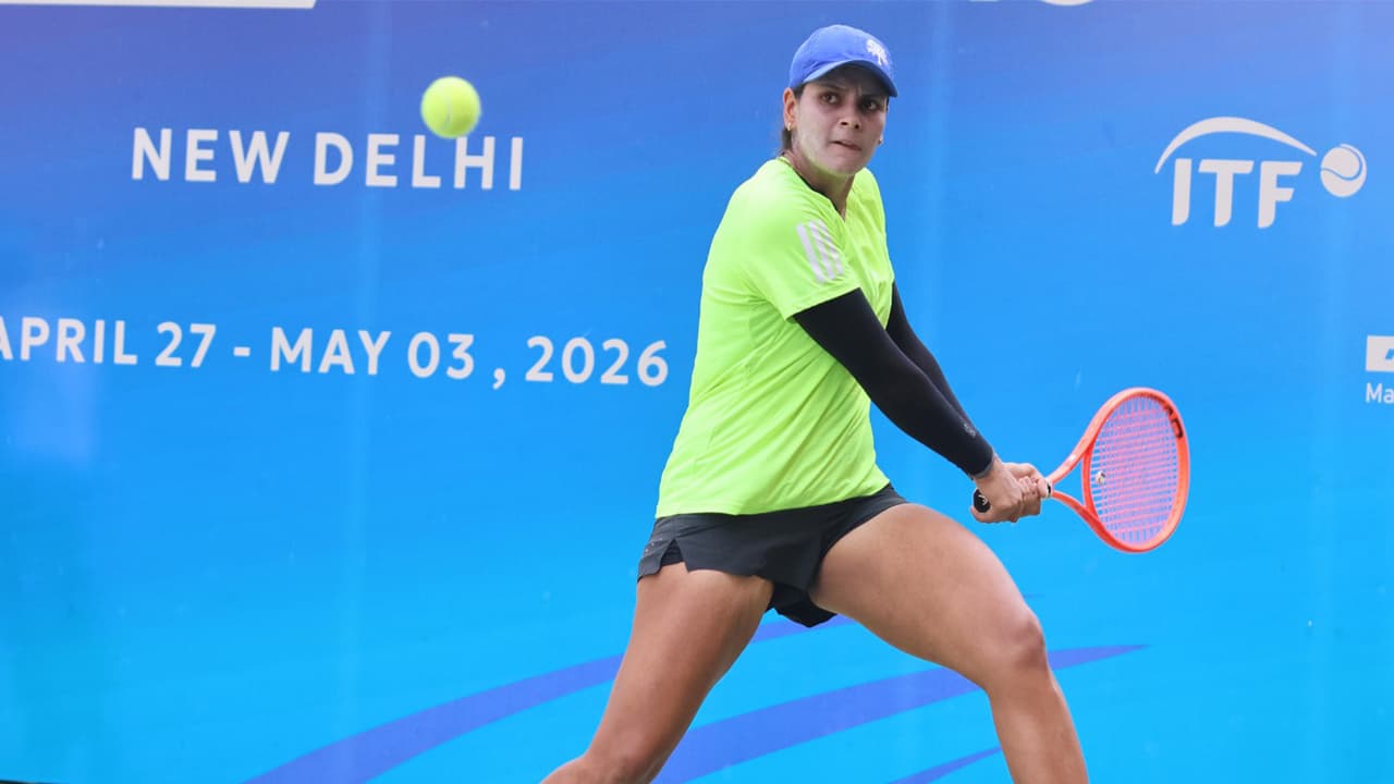 ITF W15 New Delhi: Shruti Ahlawat wins singles, boosts women's tennis