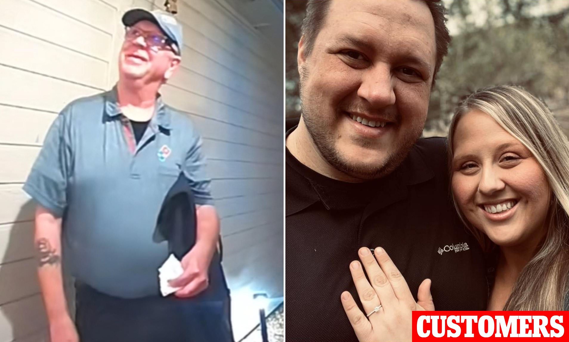 Elderly pizza delivery driver finally able to retire after kind gesture ...