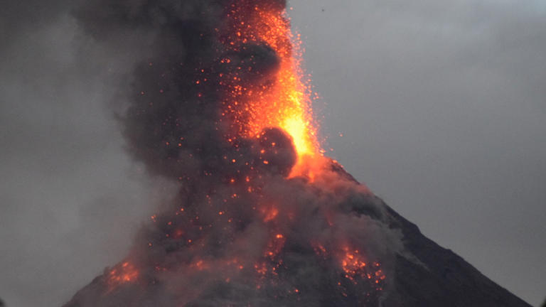 Mayon has erupted 65 times in the past 5,000 years — the current ...