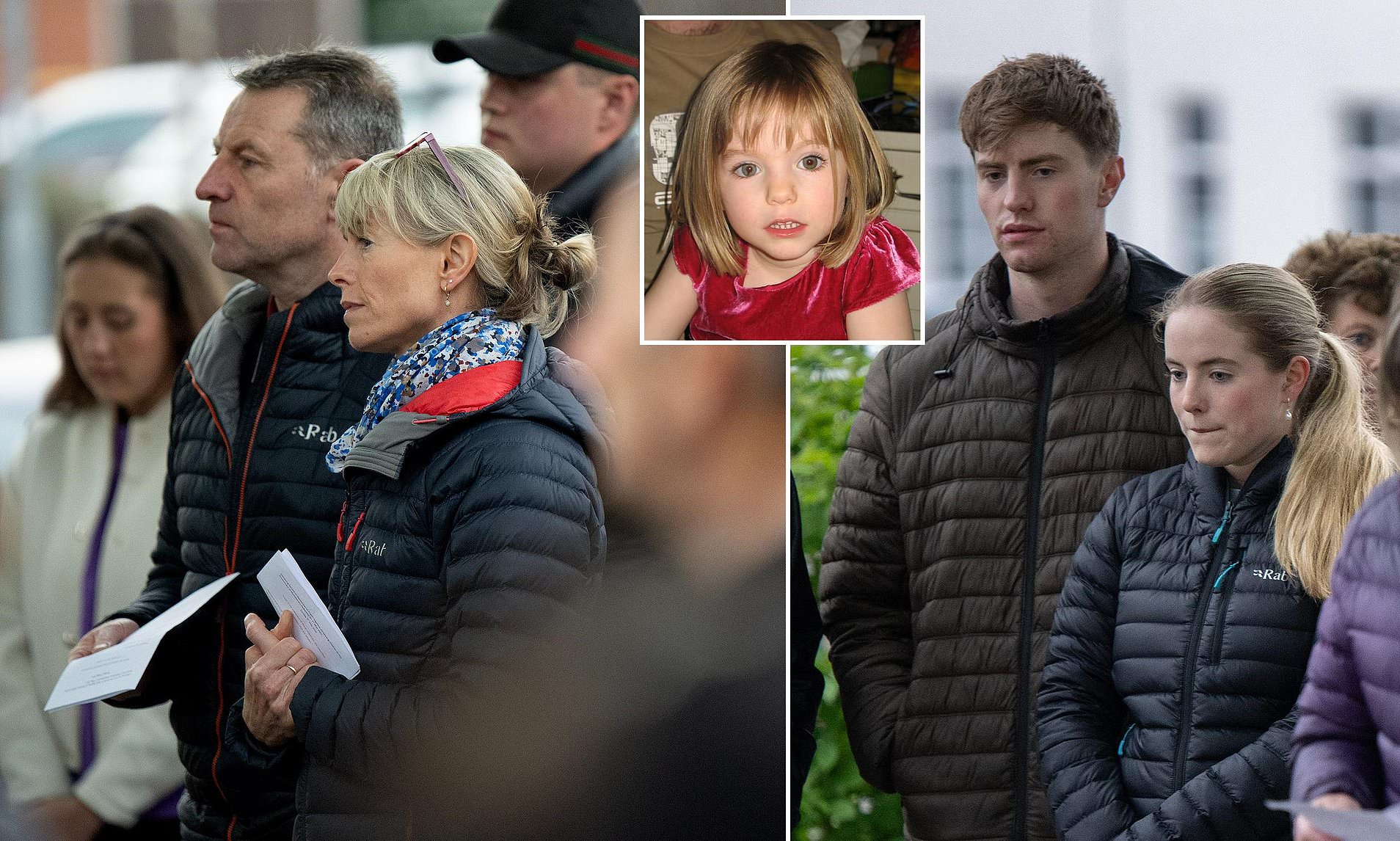 Madeleine McCann's parents and siblings come together to mark 19th anniversary of her disappearance
