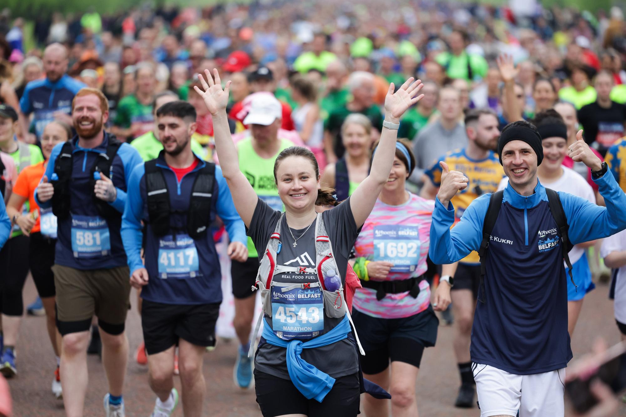 Belfast City Marathon 2026: Fifty images from today's amazing spectacle ...