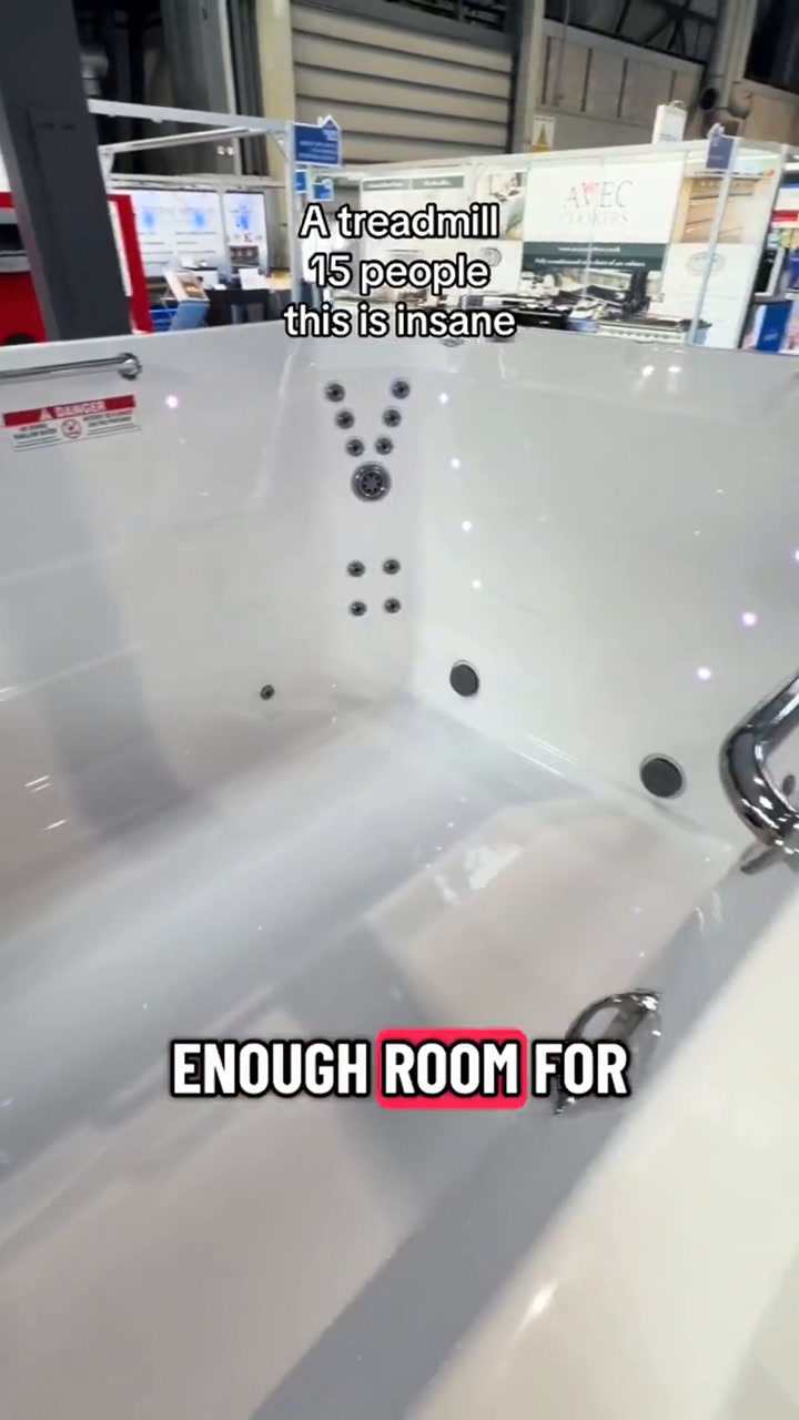 Is this the craziest swim spa you've ever seen?