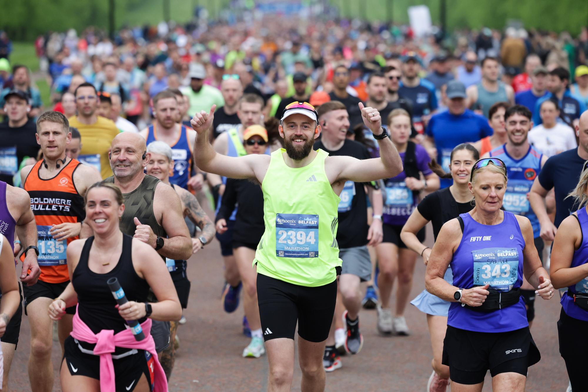 Belfast City Marathon 2026: Fifty images from today's amazing spectacle ...