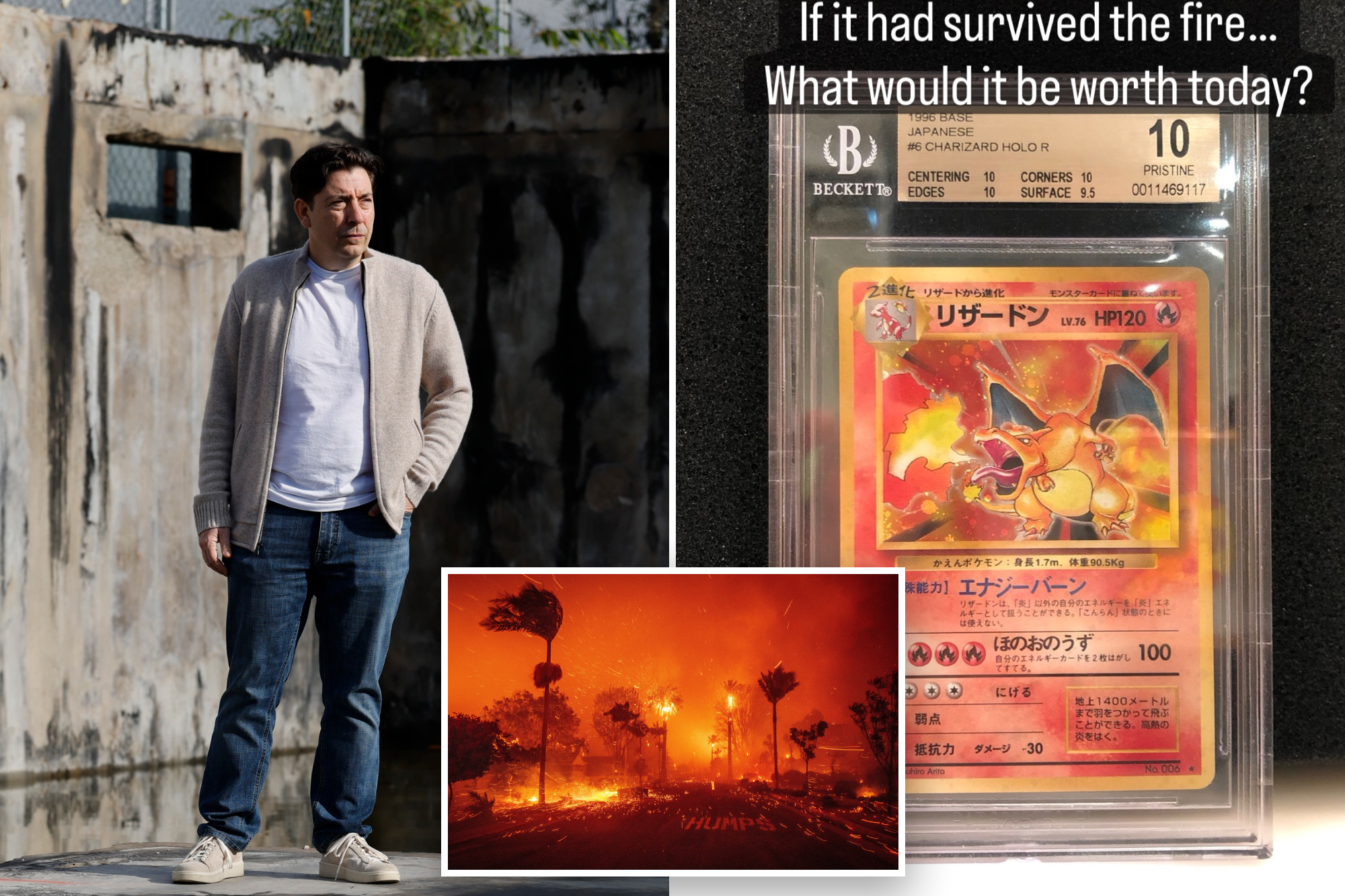 Toymaker who lost $8.5M in Pokémon cards during Palisades Fire building ...