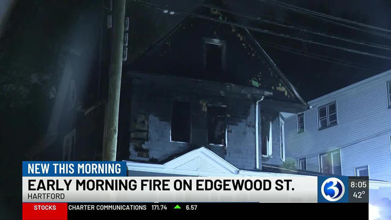 Second fire in 24 hours on Hartford’s Edgewood Street displaces 3 families
